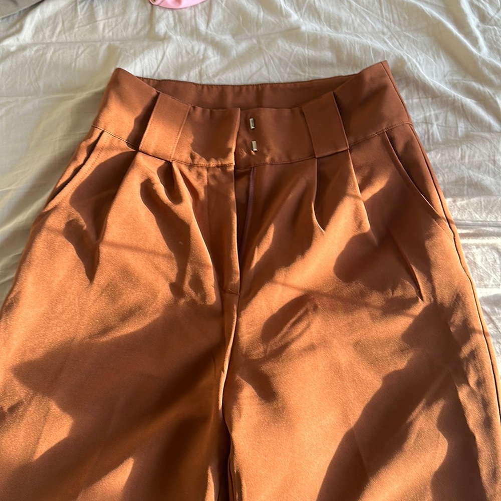 Nasty gal brown trousers